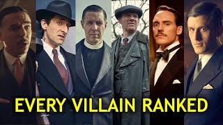 Every Villain in Peaky Blinders Ranked [upl. by Dranoc]