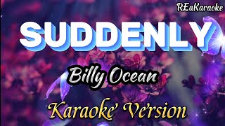 SUDDENLY  Billy Ocean  Karaoke reakaraoke [upl. by Zennas]