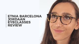 Etnia Barcelona Jordaan Eyeglasses Review  SmartBuyGlasses [upl. by Odnalref22]