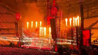 Rammstein  Mein Herz brennt Live Marseille velodrome [upl. by Neelloc]