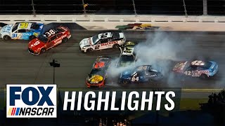 2023 Daytona 500 Highlights  NASCAR on FOX [upl. by Philipines]