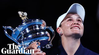 Ash Barty wins first Australian Open title A really special moment [upl. by Airekal]