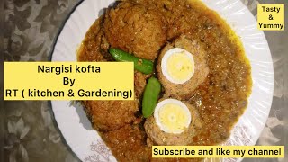 Nargisi kofta recipe by RT  kitchen amp Gardening nargisikoftay kofta [upl. by Acinok203]