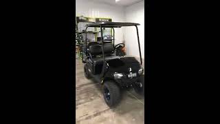 2019 EZGO Valor Gas Golf Cart Black [upl. by Clayton54]