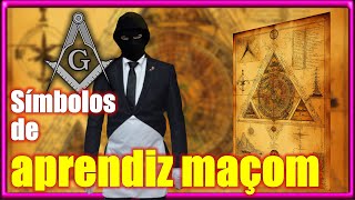 Símbolos usado por um aprendiz maçom [upl. by Samala318]