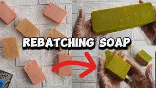 HOW TO REBATCH SOAP  COLD PROCESS SOAP [upl. by Aleehs]