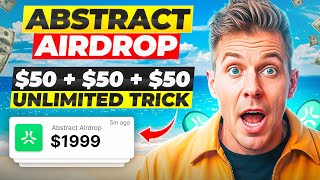 😱 Abstract Free Airdrop  Earn Instant 50 USDT Full Guide In Hindi 🎁 [upl. by Lattonia]