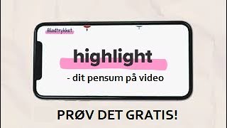 Highlight  få styr på anatomi og fysiologi [upl. by Elleiram848]