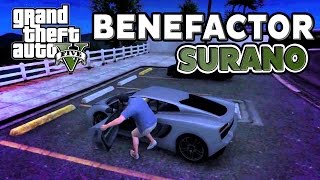 GTA V Where to find a Benefactor Surano [upl. by Nosremaj]