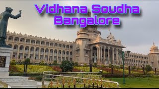 VIDHANA SOUDHA Bangalore  Vidhana Sabha Bengaluru  Legislative Assembly of Karnataka [upl. by Dranrev]