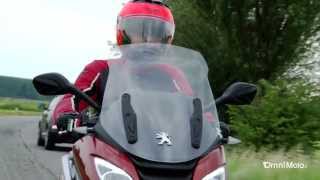 Peugeot Metropolis 400i  VIDEO TEST di OmniMotoit [upl. by Dickens]