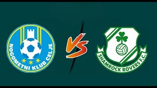 NK Publikum Celje vs Shamrock Rovers 🔴Live Match Today⚽🎬 [upl. by Anelem]