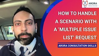 How to handle a scenario with a ‘multiple issue list’ request [upl. by Etnoval]