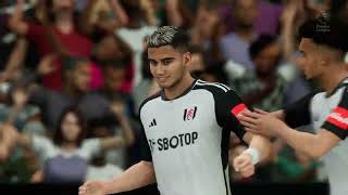 EA Sports FC 24 Gameplay Fulham FC vs Brentford FC  Xbox Series X 4K60FPS [upl. by Imarej]