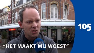 Ondernemer hangt IDkaart van boef in de etalage “Gezocht met fiets a €5000”  Haarlem105 [upl. by Ardrey]