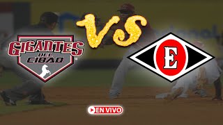 Gigantes vs Escogido I En vivo [upl. by Furtek]