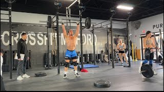 243 CrossFit Open  3162024 [upl. by Edrahc]