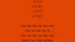 An Irish Lullaby Tooralooraloora [upl. by Isidro]