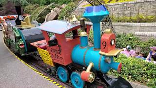 Casey Junior Circus Train  Full Ride  4K 60fps  Disneyland 2019 [upl. by Gnus353]