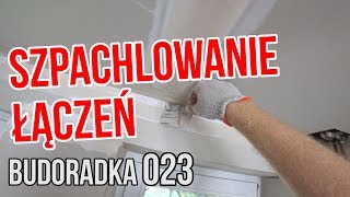 Spoinowanie łączeń oraz szpachlowanie płyt gipsowych [upl. by Aiksas887]