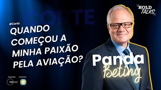 Quando a paixão de Panda Beting pela aviação começou [upl. by Gabbey]