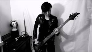 DIR EN GREY  MACHIAVELLISM Bass Cover [upl. by Nedlog441]