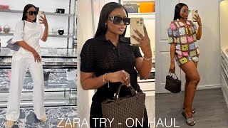 ZARA SPRING HAUL 2024 VICTORIA BECKHAM x MANGO amp HampM 2024  Flowe Monica [upl. by Notanhoj]