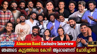 Almaram Band Exclusive Fun Interview  Life Experience  Melody Songs  Parvathy  Milestone Makers [upl. by Rodge]