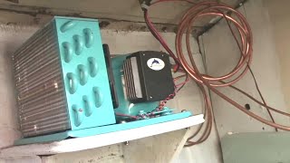 Installing refrigeration on boat [upl. by Naneik]