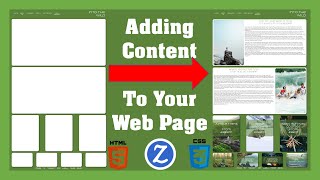 Adding content to the home page ITWEBPt4 [upl. by Diad]