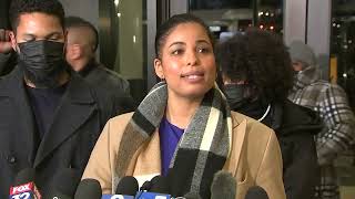 Jussie Smolletts family slams jail sentence [upl. by Elletnuahc]