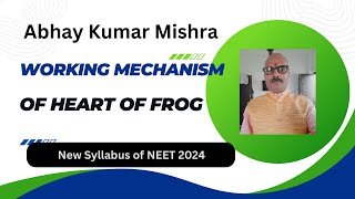 Working mechanism of Heart of Frog myogenic neurogenic newsyllabus [upl. by Antoni120]