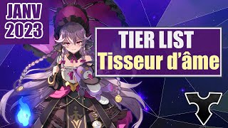 MAJ Tier list Tisseur dâme  Healer  Soul Weaver fr Janv 2023  Epic Seven [upl. by Oicirbaf]