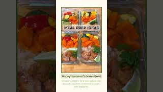 🥗🥙Healthy Meal Prep Idea Honey Sesam Chicken Bowl by Jaroflemonsrecipe in comments mealprep [upl. by Ehrsam592]