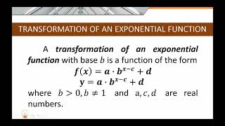 GENERAL MATH Q1 M17 WK5 Representing Reallife Situations using Exponential Functions [upl. by Ahsito]