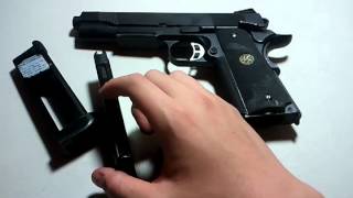 Airsoft kjw 1911 pistol [upl. by Merras169]