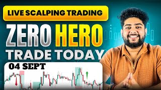 🔴04 Sept zero hero live trading  Bank nifty trading optionstrading trading livetrading nifty50 [upl. by Henriette47]