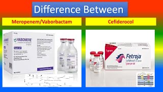 Difference between MeropenemVaborbactam and Cefiderocol [upl. by Alyworth534]