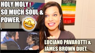 Reacting to LUCIANO PAVAROTTI and JAMES BROWN  ITS A MANS WORLD  Music Reaction Video [upl. by Niliram]