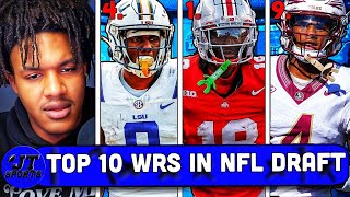 JT’s Top 10 WRs In The 2024 NFL Draft RANKED [upl. by Ramilahs95]