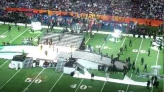 Madonna Super Bowl 2012 PreJam [upl. by Abbotsen172]