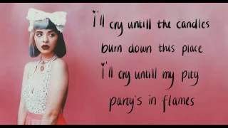 Pity Party  Melanie Martinez Lyrics [upl. by Tilagram]