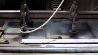 KMT Waterjet  Cutting composite material metal amp rubber [upl. by Tneciv]