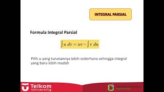 Kalkulus  Integral Parsial Part 1 [upl. by Jillayne]