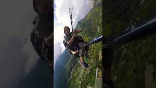 lets try to wingover in high wait range wing ozone delta 290105 kg paraglidinglife mountains [upl. by Stanislas]