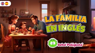 👨‍👩‍👧‍👦DESCUBRE amp APRENDE LA FAMILIA vocabulario EN INGLÉS [upl. by Hynes]