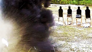 EXPLOSIVE M18A1 Claymore Training Demonstration Camp Geiger NC Oct 17 2018 [upl. by Elletnohs]