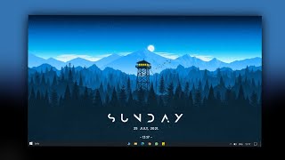 How to make your Windows 10 Desktop look cool and professional Customize Windows 10  All u need [upl. by Lovett]