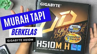 Motherboard Gaming Termurah Support M2  Unbox Motherboard Gaming Gigabyte H510M H [upl. by Fergus302]