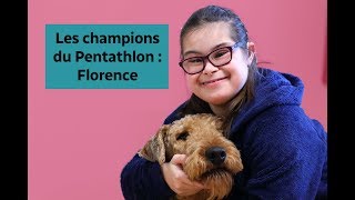 Florence 15 ans championne du Pentathlon [upl. by Kerrill]